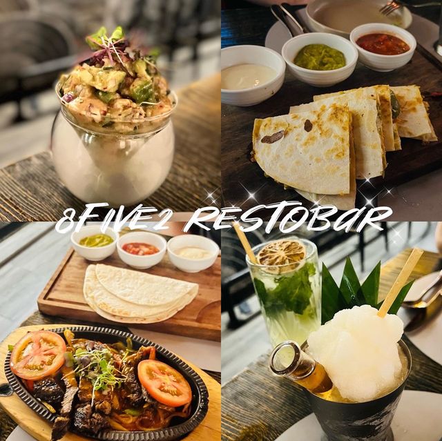 8Five2 Restobar，特色墨西哥菜酒吧