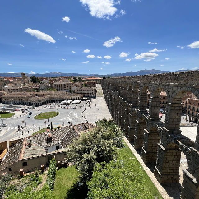 Gorgeous, historical Aqueduct of Segovia