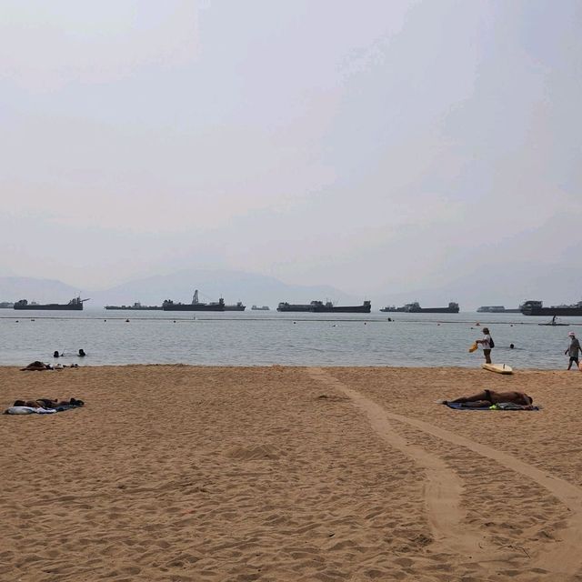 躉船景的泳灘