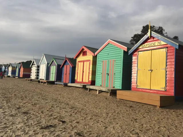 A Melbourne icon - Brighton Bathing Boxes 