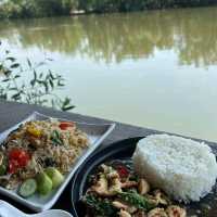 "อยากหลบร้อนไป"PakPap Cafe สมุทรสาคร☕🌴