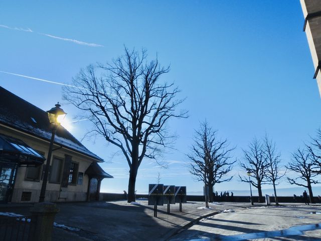 遠眺歐洲第一高峰 Montblanc 白朗峰