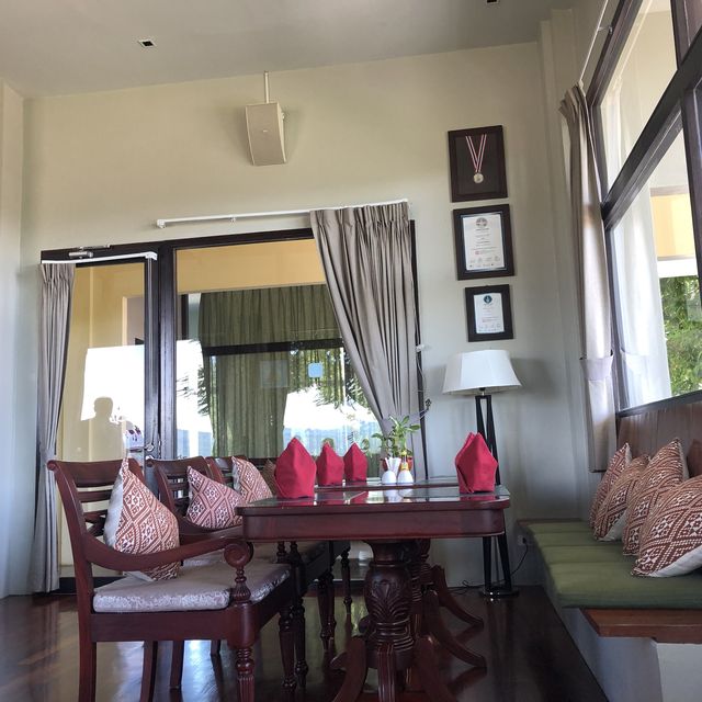 Cafe Bar at Luang Prabang view Hotel 