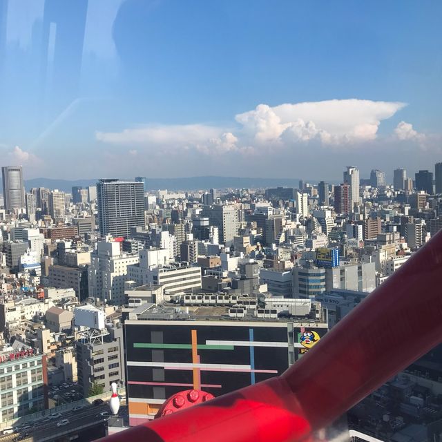 “Hep Five”에서 바라본 오사카 시내🎡