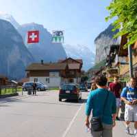 🇨🇭스위스 여행 중 가장 아름다운 마을 라우터부르넨(lauterbrunnen)입성