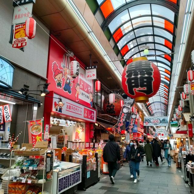 【大阪 黒門市場】日本のお正月を見て食べて楽しんじゃえる✨✨