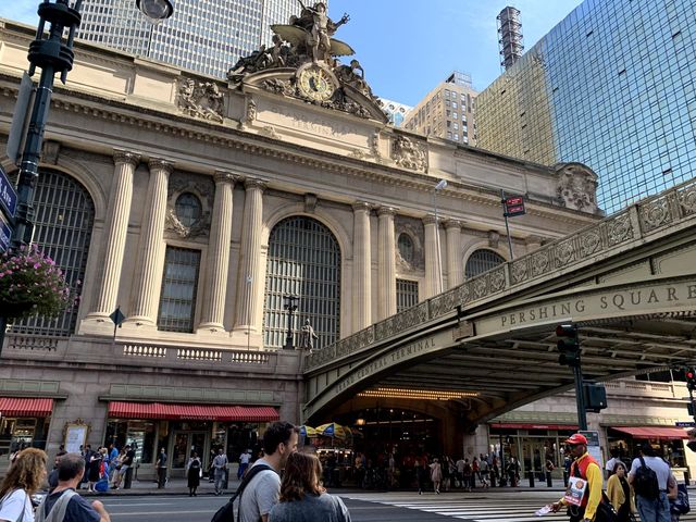 Walking and eating gelato at The Pershing NYC