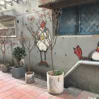 田子坊。老上海生活。創意搖籃