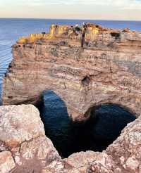 Heart-shaped cliff + Eye of God + Cave