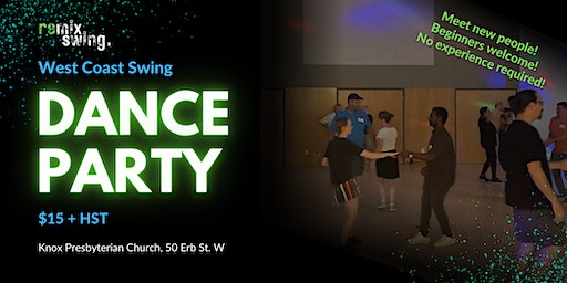 West Coast Swing Dance Party (Beginners Welcome!) | Knox Presbyterian Church