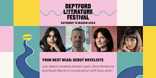 Your Next Read with Ashani Lewis, Oisín McKenna and Sarah Marsh | Deptford Lounge - Studio