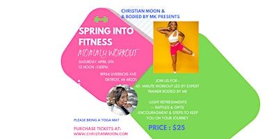 Spring into Fitness- Mommy workout | 19954 Livernois