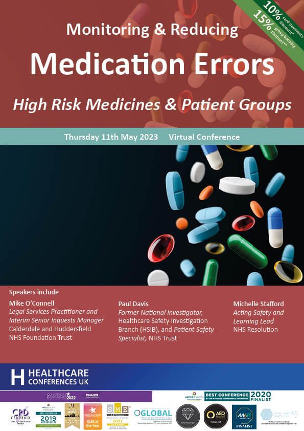 Monitoring &amp; Reducing Medication Errors: High Risk Medicines &amp; Patient Groups 2024 | On-Line