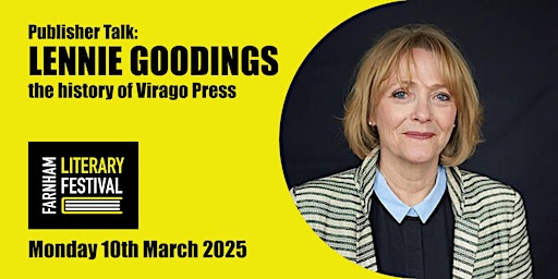 Lennie Goodings: The History of Virago Press | Oxfam Books & Music, Farnham