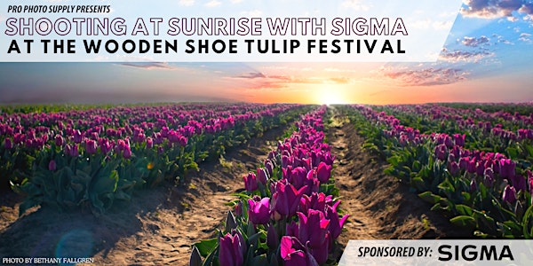 Capturing Sunrise with Sigma at the Wooden Shoe Tulip Festival | Wooden Shoe Tulip Festival