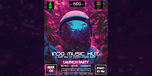 INDO MUSIC HUT - LAUNCH PARTY (A New Era of South-Asian Rave) | The Luxx