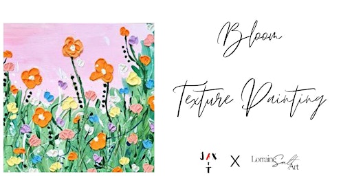 Blooms Texture Painting workshop | Burns Beach Art Studio