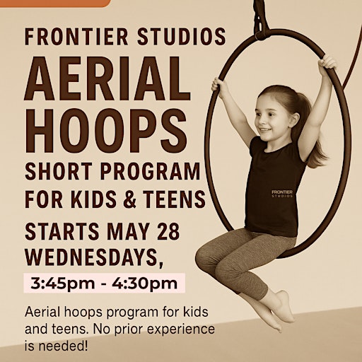 Aerial Hoops (Lyra) | Short Program for Kids | 4 week program | Frontier Studios Performing Arts - Tingalpa, Brisbane