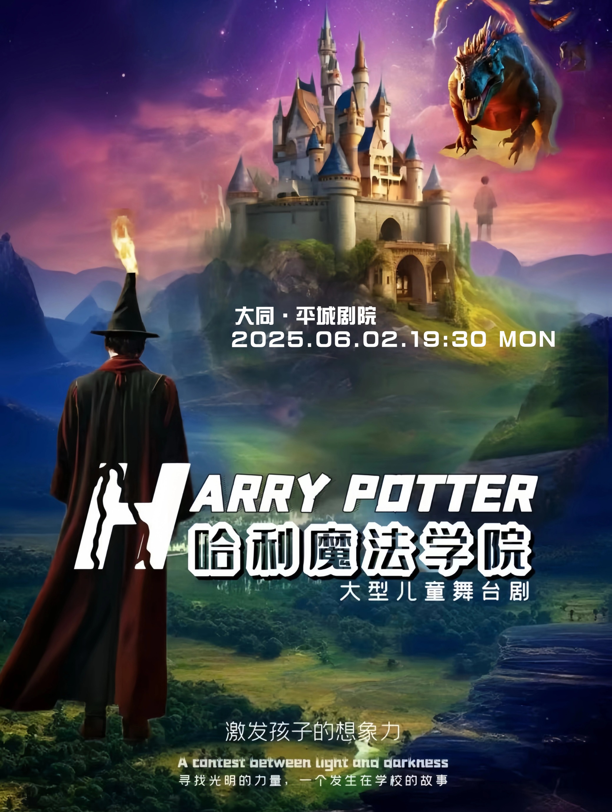 沉浸式實景魔幻兒童劇《哈利魔法學院》-大同站｜兒童親子 | 大同平城劇院