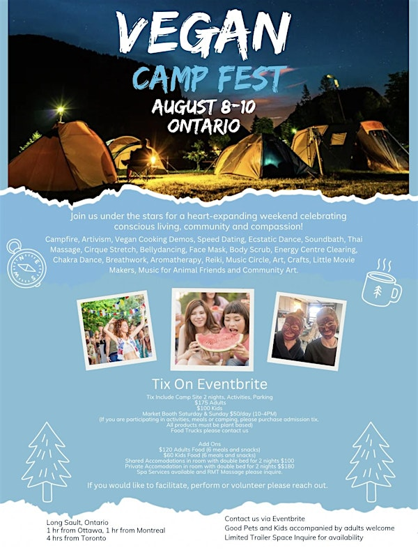 Vegan Camp Fest Ontario | Mille Roches Spa & Wellness Centre