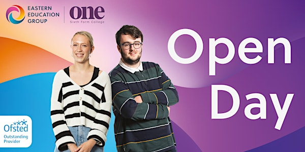 One Sixth Form College Open Day - Saturday 4th October | ONE