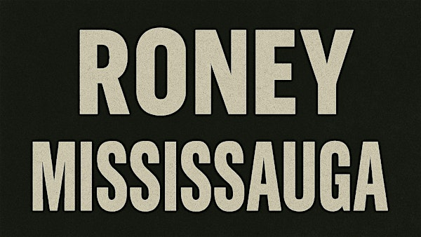 Roney Live In Mississauga (ALL AGES) | Canvas Art Bar