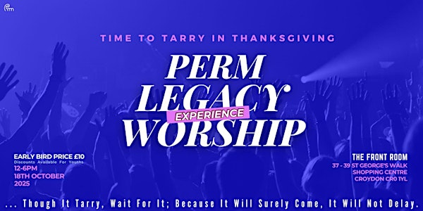 Legacy Worship Experience | The Front Room