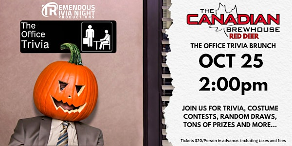 Red Deer Alberta The Canadian Brewhouse The Office Afternoon Trivia | The Canadian Brewhouse (Red Deer)