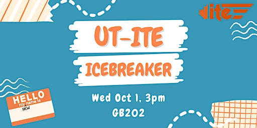 UT-ITE Icebreaker 2025 | Galbraith Building