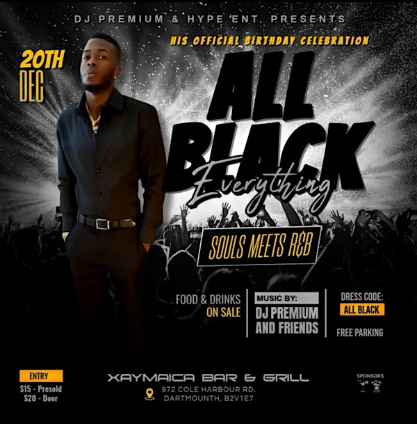 ALL BLACK EVERYTHING | 972 Cole Harbour Rd