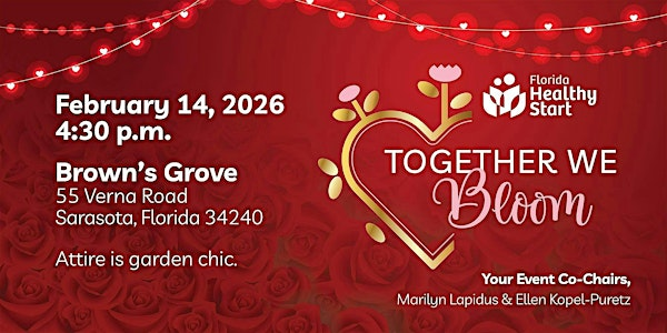 Together We Bloom, An Evening for Healthy Start | Brown's Grove
