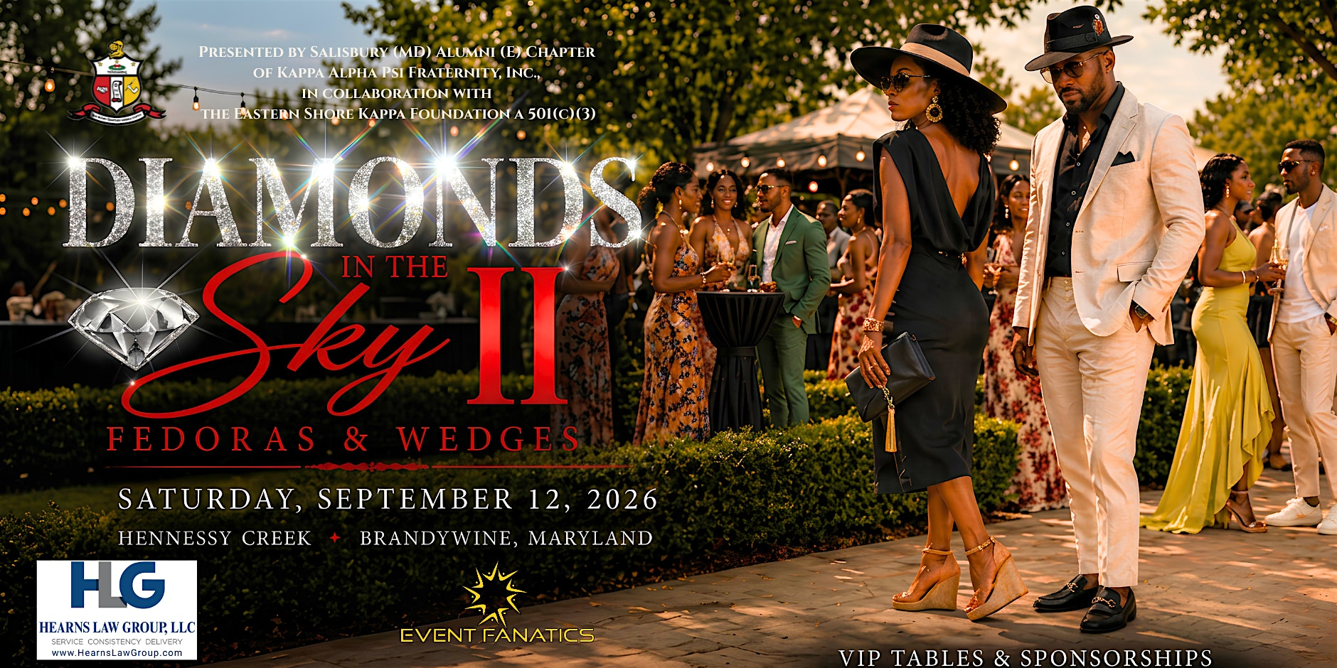 Diamonds In The Sky II: Fedoras & Wedges | Hennessy Creek