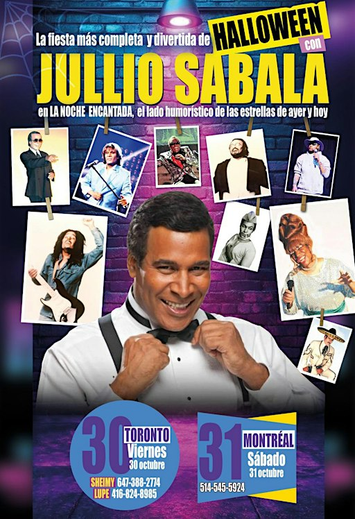 Walloween whit Julio Sabala Toronto | 1917 Albion Rd