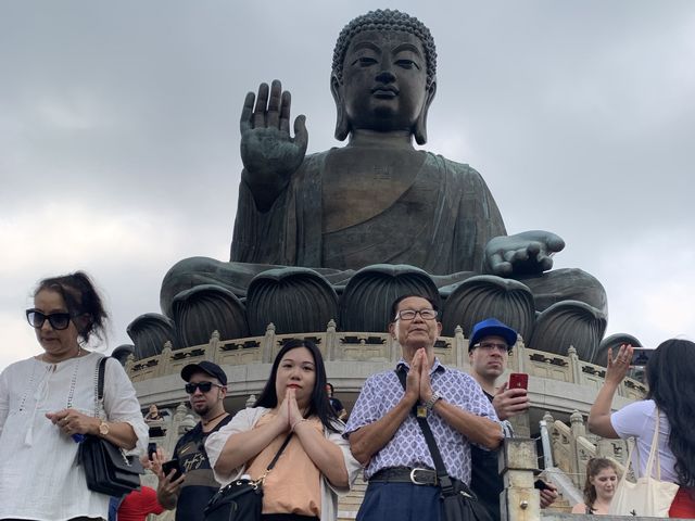搭昂坪360去昂坪市集睇天壇大彿