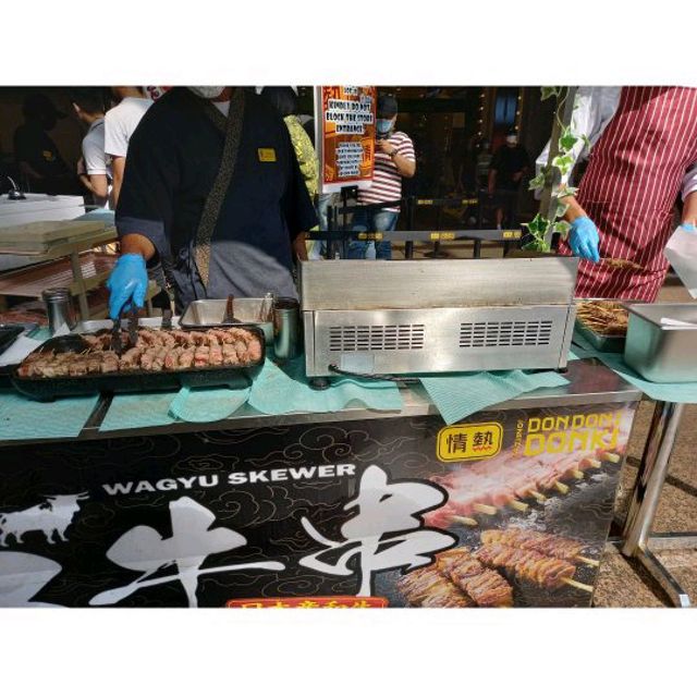 Wagyu Skewer @ Donki