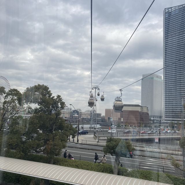 【横浜】ロープウェイにのって赤レンガ倉庫へ