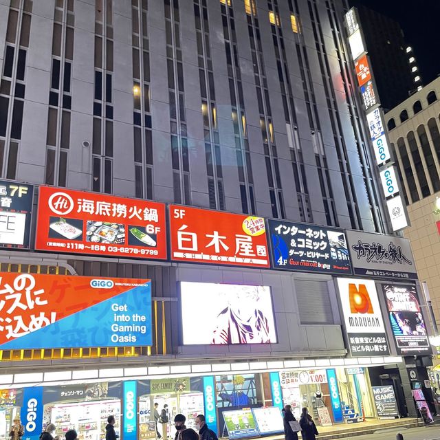 Night life in Tokyo 