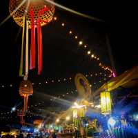 vibrant night market in the heart of Krabi 
