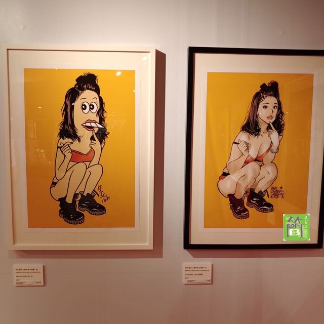 甘小文x林祥焜聯乘企劃《雙囍》插畫展
