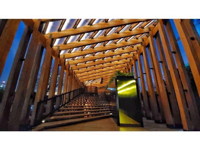 無敵大海景配咸蛋黃。西九文化區 West Kowloon Cultural District