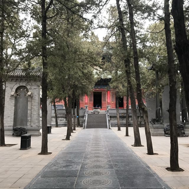 The birth place of Shaolin Kungfu