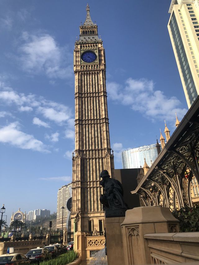 Big Ben tower clock