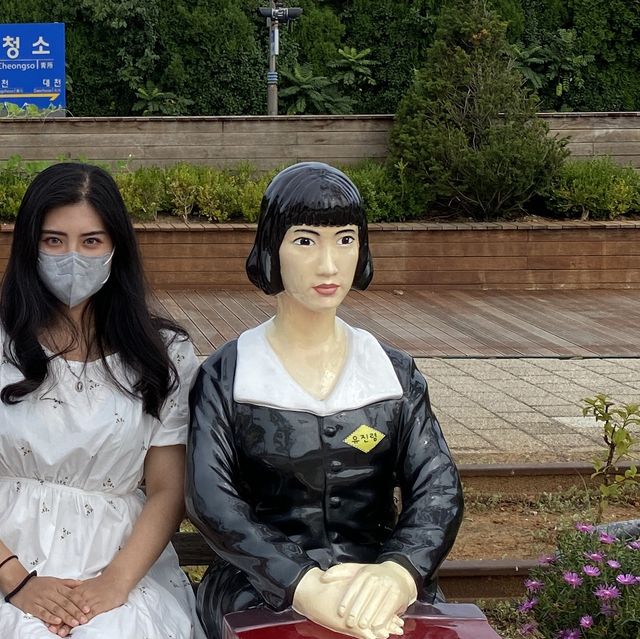보령여행 핫플 , 기찻길 사진찍기 좋은 청소역🚉