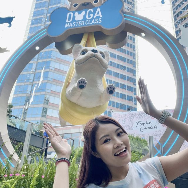 我和超巨型狗狗有個約會💜