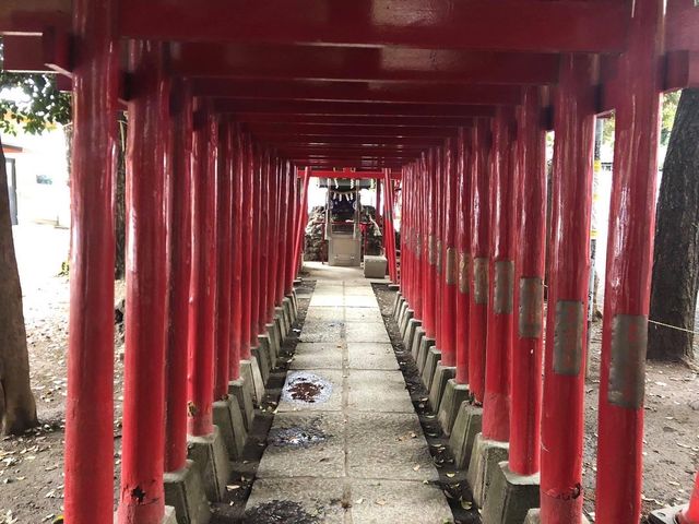 東京鬧市中的花園神社