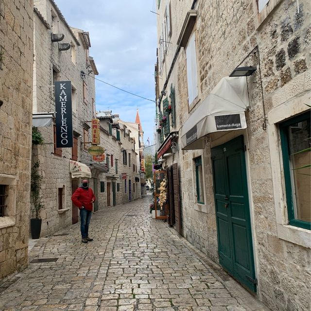 The marina inspired town of Trogir 