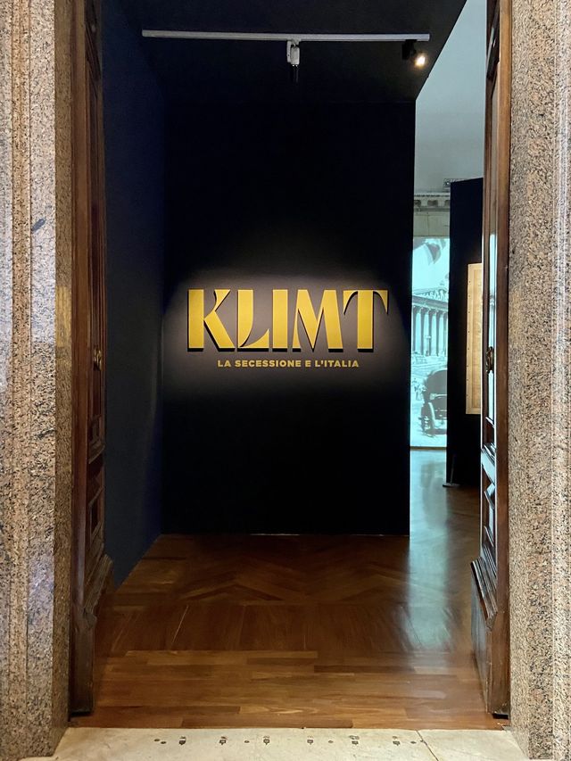 When in Rome 🏛 : Gustav Klimt Exhibition 