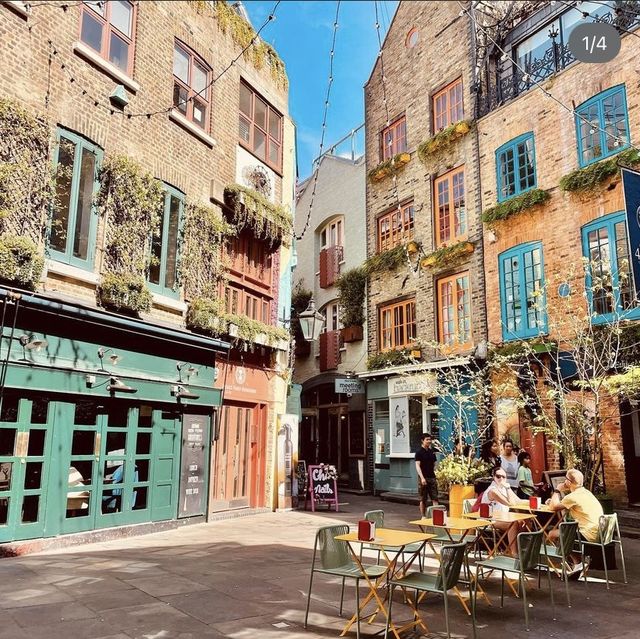 Neal's Yard - London’s hidden gem