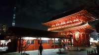 Night visit at Sensoji, Asakusa