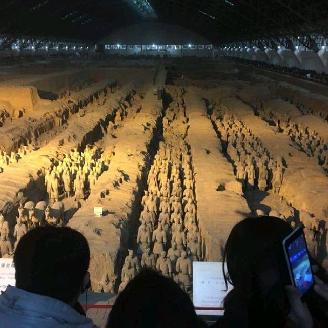 Terracotta warriors in xian.Worth to visit 